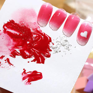 100 पीसी 1 सेमी मिनी सॉफ्ट स्पंज नाखून कला उपकरण वर्ग सफेद रंगीन diy ग्रेडिएंट नाखून कला पकड़ पेन मैनीक्योर उपकरण - Product Image 5