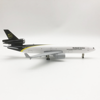 Cadeaux promotionnels chauds de Chine : Modèle d'avion MD-11 en alliage de 20 cm avec impression personnalisée