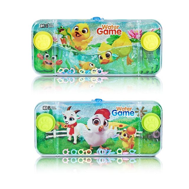 EPT's Hot Selling Classic Children's Plastic Mobile Rings Handheld Water Game in Colorful Design-Happy Ranch Series