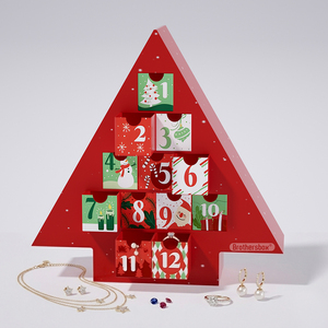 Boîte-cadeau de calendrier de l'avent de luxe en <span class=keywords><strong>carton</strong></span> personnalisé en forme <span class=keywords><strong>d</strong></span>'arbre de Noël <span class=keywords><strong>pour</strong></span> l'<span class=keywords><strong>emballage</strong></span> de bijoux - Product Image 1