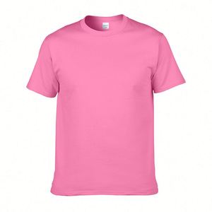 OEM Color Size Crew Neck 100% Cotton Men's T-<b>Shirts</b> Short Sleeve Inner Wear for Daily Comfort Breathable - Product Image 6