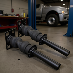 Amortiguador de cabina Prostar 3595977C96 3595977C95 para suspensión de camión International Prostar, par de acero - Product Image 2