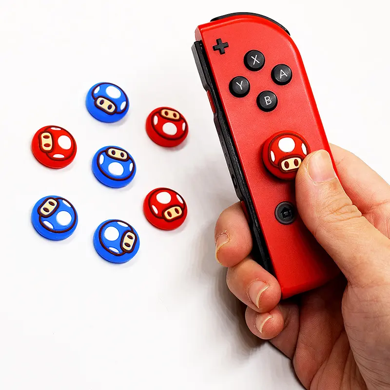 Individueller Joystick-Schalter analoger Daumengriff Silikonhülle für Nintendo Switch Zubehör