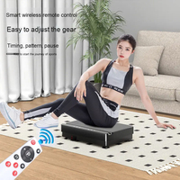 Plateforme vibrante verticale écologique ABS pour usage domestique, équipement d'exercice intérieur pour la perte de graisse et le remodelage du bas du ventre