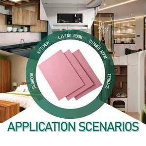 Bán buôn 18mm màu đỏ chống cháy chống cháy MDF thân thiện với môi chống cháy fibreboards 1220x2440mm Kích thước cho phòng tắm E1 - Product Image 2