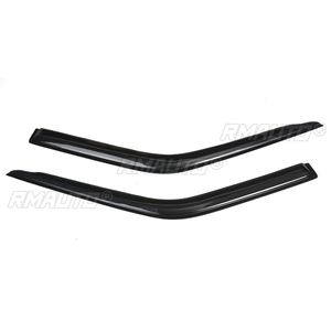 New 4x Car Side Window Wind <b>Deflectors</b> Tinted Awnings Wind Shelters Sun <b>Rain</b> Guard Shelter for Nissan for Navara D22 1997-2015 - Product Image 3