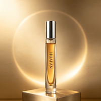 Flacon de parfum en verre transparent de voyage avec pulvérisateur à pompe, impression sérigraphique personnalisée, 10 ml