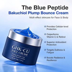 Crème pour le visage OEM GHK Cu Tripeptide de cuivre 1, hyaluronate de sodium, anti-rides, raffermissante, hydratante - Product Image 5