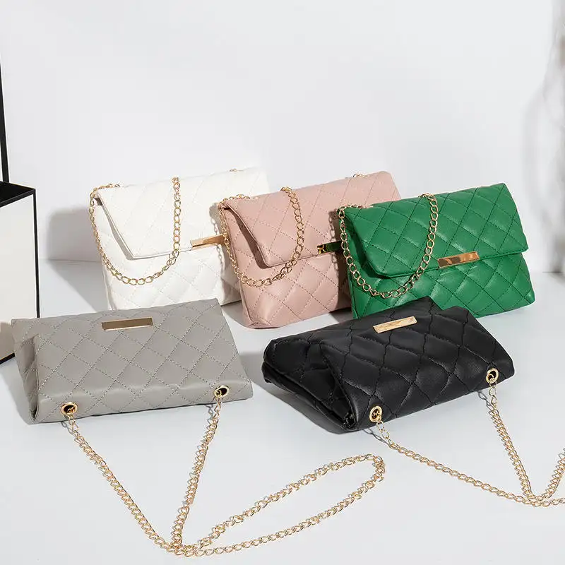 नए उत्पाद मॉडल सस्ते हैंडबैग चेन कंधे की थैली स्टाइलिश महिलाओं का पर्स फैक्टरी थोक बैग