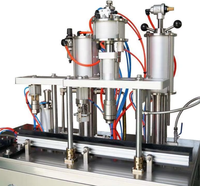 Machine de remplissage adhésive quatre-en-un pour scellants, colle et matériaux visqueux – Équipement industriel d'emballage en boîtes de conserve
