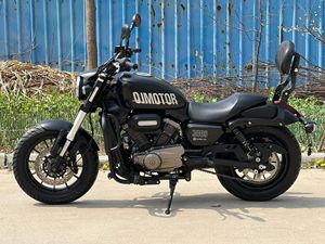 Moto Cruiser Rétro Qianjiang Shang <span class=keywords><strong>300s</strong></span> Prince à Essence, Moteur 300cc Refroidi par Liquide - Product Image 4