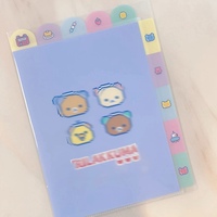 Nueva carpeta de documentos de tamaño A4 de una sola página en forma de L, bolsa de almacenamiento de archivos de Material PP de Color transparente de plástico