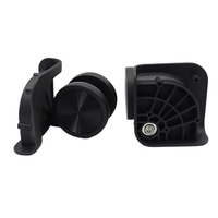 Accessoires de bagages SD-231 Roulettes pivotantes silencieuses Accessoires de chariot Roues de bagages résistantes à l'usure
