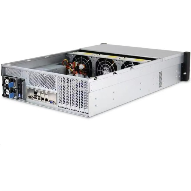 Toploong M465-36 Rack-Mounted 36-Bay Storage Server Case 36 Hot-Swappable SATA SAS 3.5" Drives 12G Backplane 4PCS SFF8611