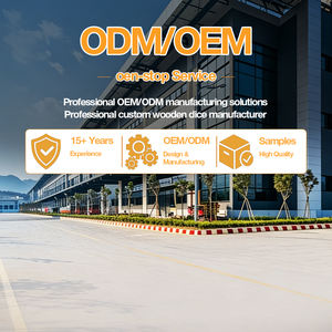 Dés en bois polyédriques faits main sur mesure, en bois massif, pour jeux de décision en restaurant, gravés, pour <span class=keywords><strong>cuisine</strong></span>, fête, activité, fournisseur OEM - Product Image 3