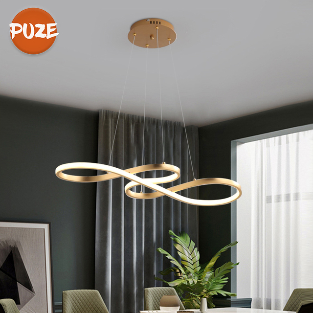 Hot Selling Minimalist Modern Pendent Lights Smart Home Bedroom Dining Room Living Room Dimmable Led Chandelier