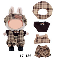 Ventes chaudes, bonne qualité, vêtements pour bébé en polyester, style dessin animé, ensemble de vêtements pour bébé, accessoires de vêtements pour poupée mignons