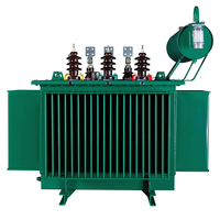 Transformateur de puissance triphasé 50/60Hz à bain d'huile avec enroulement en aluminium et topologie Flyback à profil plat
