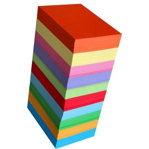 Papier Couleur Xi Peptide A3 A4 500 Feuilles Usage Bureau Couleurs Assorties Papier Épais - Product Image 5