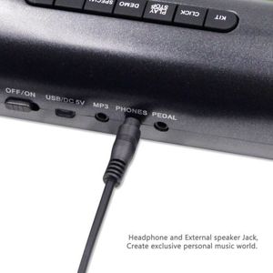 Electronic Drum Pad Kit 5Cm Foldable With Dual Pedals Usb Charging For <b>Musical</b> <b>Instruments</b> - Product Image 4
