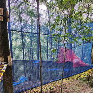 Parque Infantil de Redes de Cuerda para Niños, Aventura en la Jungla |   Parque de Escalada al Aire Libre con Obstáculos - Product Image 6