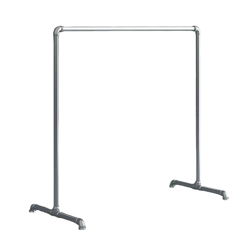 Simple Iron Pipe Outdoor Clothes Drying