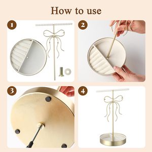 Expositor de Joyería Profesional de Metal, Diseñado para Minoristas, Exposiciones y Ferias de Artesanía, con un Aspecto Elegante - Product Image 5