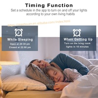 Interrupteur relais intelligent WiFi 1CH EWelink 12V 24V 7-32V 220V pour moteur de rideau, fonctionnement par impulsions, avec application Alexa Google Home