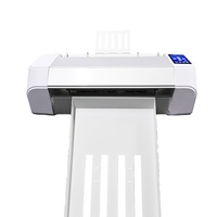 Máquina de corte de etiquetas pequeñas con cámara CCD, plotter gráfico A3+ de 330 mm, máquina de corte de pegatinas multimaterial con grabado en relieve