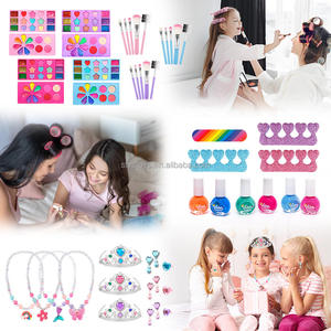 Boîte à trésors en diamant, jouets <span class=keywords><strong>de</strong></span> déguisement <span class=keywords><strong>de</strong></span> <span class=keywords><strong>princesse</strong></span>, boîte à <span class=keywords><strong>maquillage</strong></span> portable, jouet <span class=keywords><strong>de</strong></span> <span class=keywords><strong>maquillage</strong></span> lavable avec couronne - Product Image 4