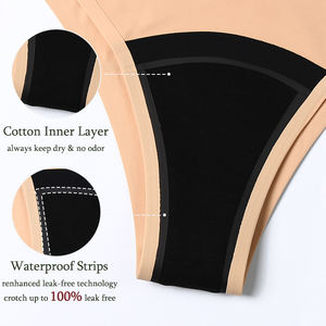 LYNMISS NO PFAS dikişsiz dönem külot Culottes Antibactérienne Hygiea Avant Bonnes sızdırmaz külot - Product Image 2