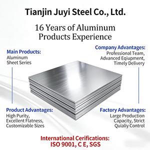 Feuilles d'aluminium mat de 1,0 mm 1050 5052 5083 <span class=keywords><strong>6061</strong></span> 7075 T6, plaque d'aluminium pour sublimation 12x18 pour la construction et les matériaux métalliques - Product Image 2