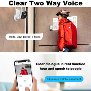 10 шт., уличная беспроводная аккумуляторная камера 4 Мп, 10 дюймов - Product Image 6