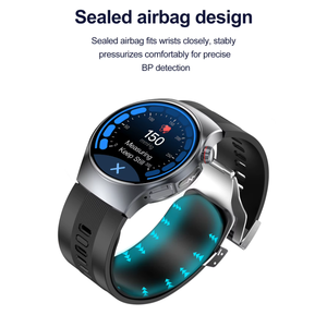 Reloj Inteligente GS206 4G con Pantalla AMOLED de 1.56 Pulgadas y 480x480, Bomba de Aire para Medir la Presión Arterial, ECG, Salud Cardíaca, SpO2, GPS, SOS, Asistente de Voz, Monitor de Actividad Física - Product Image 6