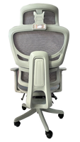 Vente en gros Chaise d'ordinateur en maille noire confortable et durable Chaise de bureau ergonomique avec soutien lombaire