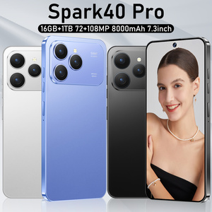 Versión Global Spark40 Pro 16GB+1TB, Batería Súper Grande de 8000mAh con Carga Rápida, Pantalla Completa de 7.3 Pulgadas, Smartphone para Uso en Todo Clima - Product Image 2