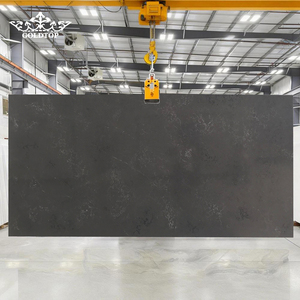เคาน์เตอร์หินเทียม Goldtop Stone รุ่น 6046 Metro Concrete ผิวขัดเงา ขนาดสั่งทำพิเศษ สำหรับห้องครัวหรูหรา ใช้ในบ้าน - Product Image 4