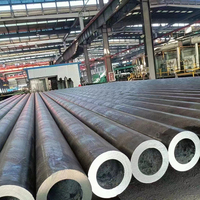 Usine Direct Schedule 40 Noir Fer En Acier Au Carbone Sans Soudure BI Tuyau 4 "6'' Sch 40 Sch80 pour Eau Gaz et Eaux Usées Pipeline