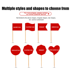 Banderitas Personalizadas Americanas para Palillos de Dientes, Etiquetas en Blanco a Cuadros Mexicanas Imprimibles para Comida, Hamburguesas, Cupcakes, Golf, Mini <span class=keywords><strong>Pirata</strong></span> - Product Image 4