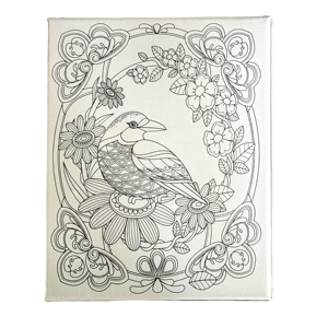 Toile à peindre personnalisée pour enfants, épaisseur 1,6 cm, 12x16 pouces, impression UV, tissu en polycoton blanc 380g, cadre en bois de pin sans acide - Product Image 5