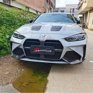 Nuovo Design <span class=keywords><strong>G26</strong></span> YL body kit per <span class=keywords><strong>BMW</strong></span> <span class=keywords><strong>4</strong></span> <span class=keywords><strong>serie</strong></span> <span class=keywords><strong>G26</strong></span> quattro porte 2022 2023 paraurti anteriore in fibra di carbonio - Product Image 6