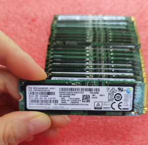 SSD M.2 NV-Me NG-FF Usado de Segunda Mão para Laptop, Unidade de Estado Sólido 128G/256G/512G/1TB, Original Desmontado 256GB SSD - Product Image 6