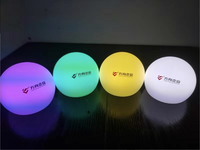 Lampe boule à LED rechargeable Globe Mood Lamp étanche décorative sans fil Orb Light Télécommande Dimmable Night Light