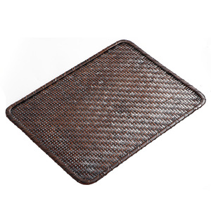 Alfombrilla de Té Tejida a Mano de Bambú Lacado, Origen Anji, Decoración para el Hogar - Product Image 5