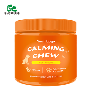 Friandises à mâcher molles personnalisées OEM pour chiens contre l'anxiété avec <span class=keywords><strong>taurine</strong></span> et lysine, absorption rapide, soulagement du stress, apaisement du système nerveux, étiquette privée - Product Image 1