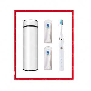 Articles cadeaux créatifs 2026, impression de logo, envoi aux clients, brosse à dents électrique pratique, tasse thermique, ensemble cadeau d'affaires 9 en 1 - Product Image 3