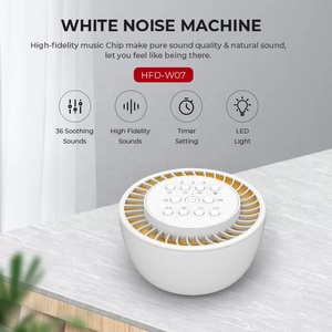 HiFiD océano lluvia y Trueno sonidos máquina de sonido blanco canción de cuna máquina de sonidos de la naturaleza para el sueño profundo - Product Image 3