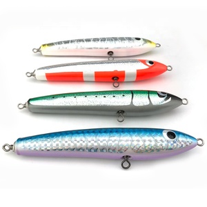 Leurre de pêche artificiel WD102 120g 140g pour gros poissons, leurre de traîne en bois, leurre de surface, logo personnalisé, leurre de pêche en eau profonde, leurre de bateau, stickbaits GT - Product Image 6