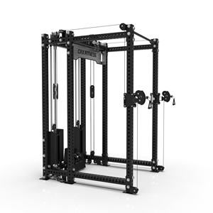 2026 KF9900A Appareil de musculation multifonctionnel commercial à double poulie et croisement de câbles avec fonction papillon et conception pour poids libres - Product Image 1
