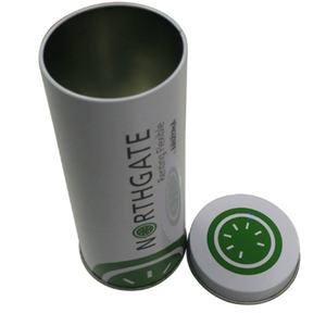 Caja Redonda de Hojalata para Almacenamiento Portátil, Caja de Embalaje para Gafas - Product Image 1